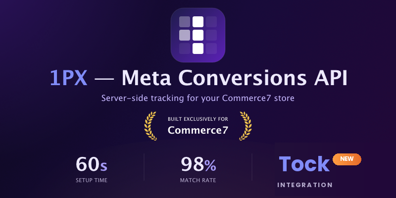 1Pixel – Meta CAPI, Facebook Server-Side Tracking & Tock