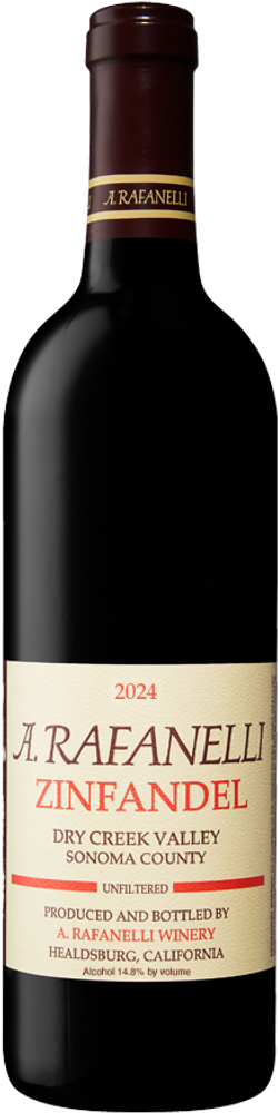2024 Zinfandel | A. Rafanelli Winery