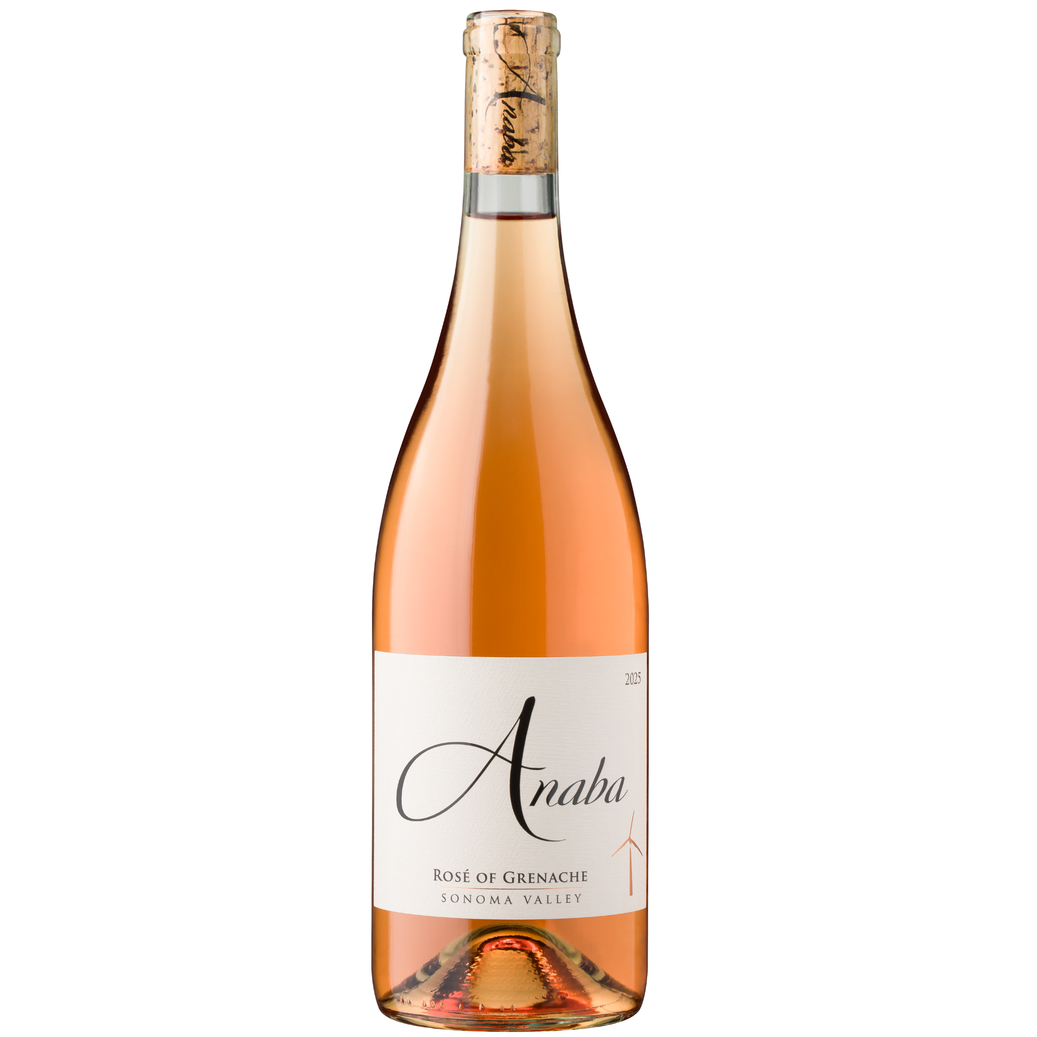 For Annana-san エナメルオレンジピンク　Senovilla２３ｃｍ 2025 Turbine Rose of Grenache, Sonoma Valley | Anaba Wines