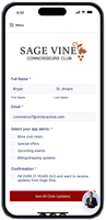 Members get instant access to club perks, exclusive offers, and personalized alerts – all in one place.