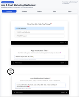 Send targeted messages to all members or specific audiences in seconds.