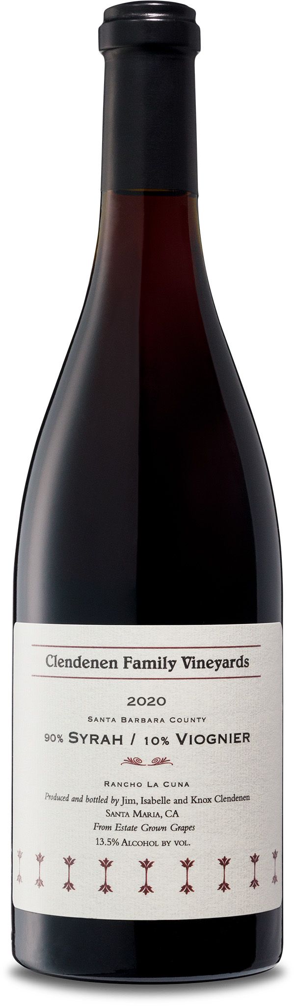 2020 90% Syrah/10% Viognier | Au Bon Climat