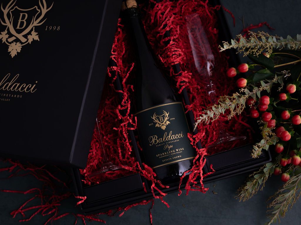 Pops Gift Set with Two Logo Flutes