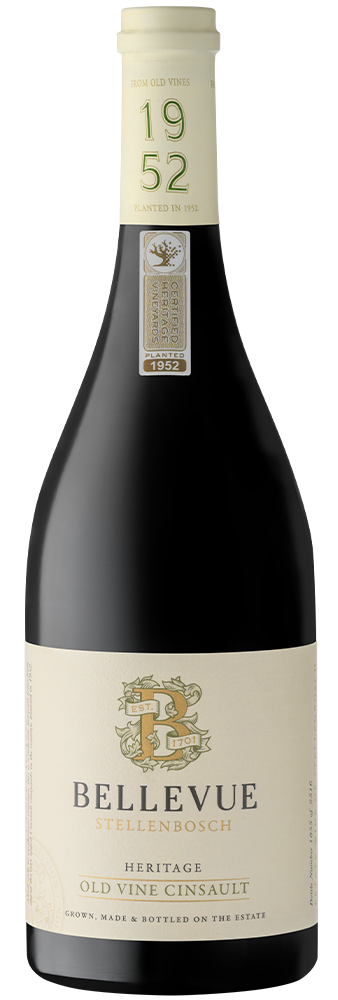 Juvenile Delinquent ヴィンテージ 彫刻瓶 Bellevue Heritage Cinsault 2024 | Bellevue Landgoed (Pty) Ltd