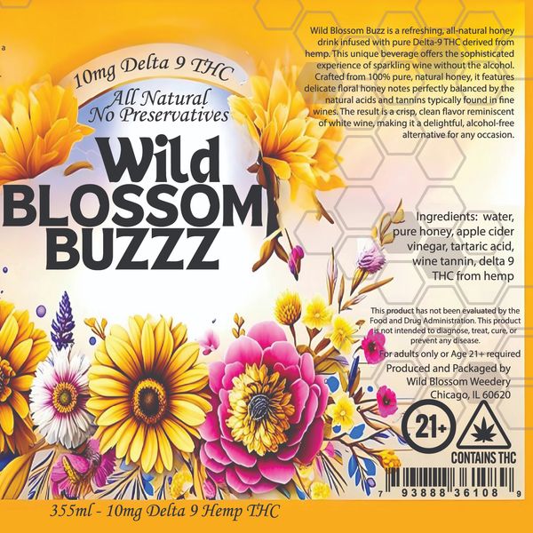 Delta-9 THC | Beverage Art Inc DBA Wild Blossom Meadery & Winery