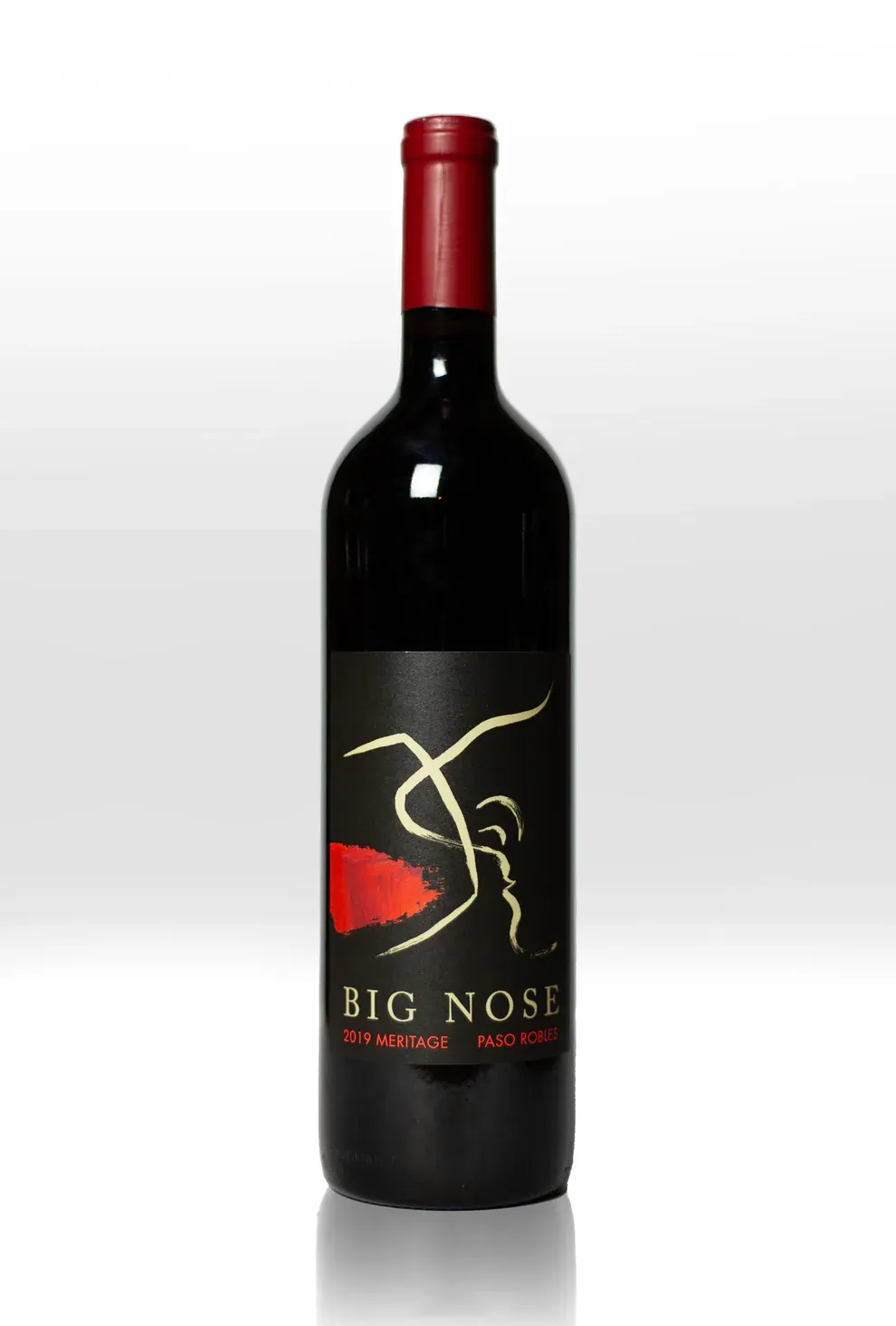 2019 Meritage wine bottle from Big Nose Winery