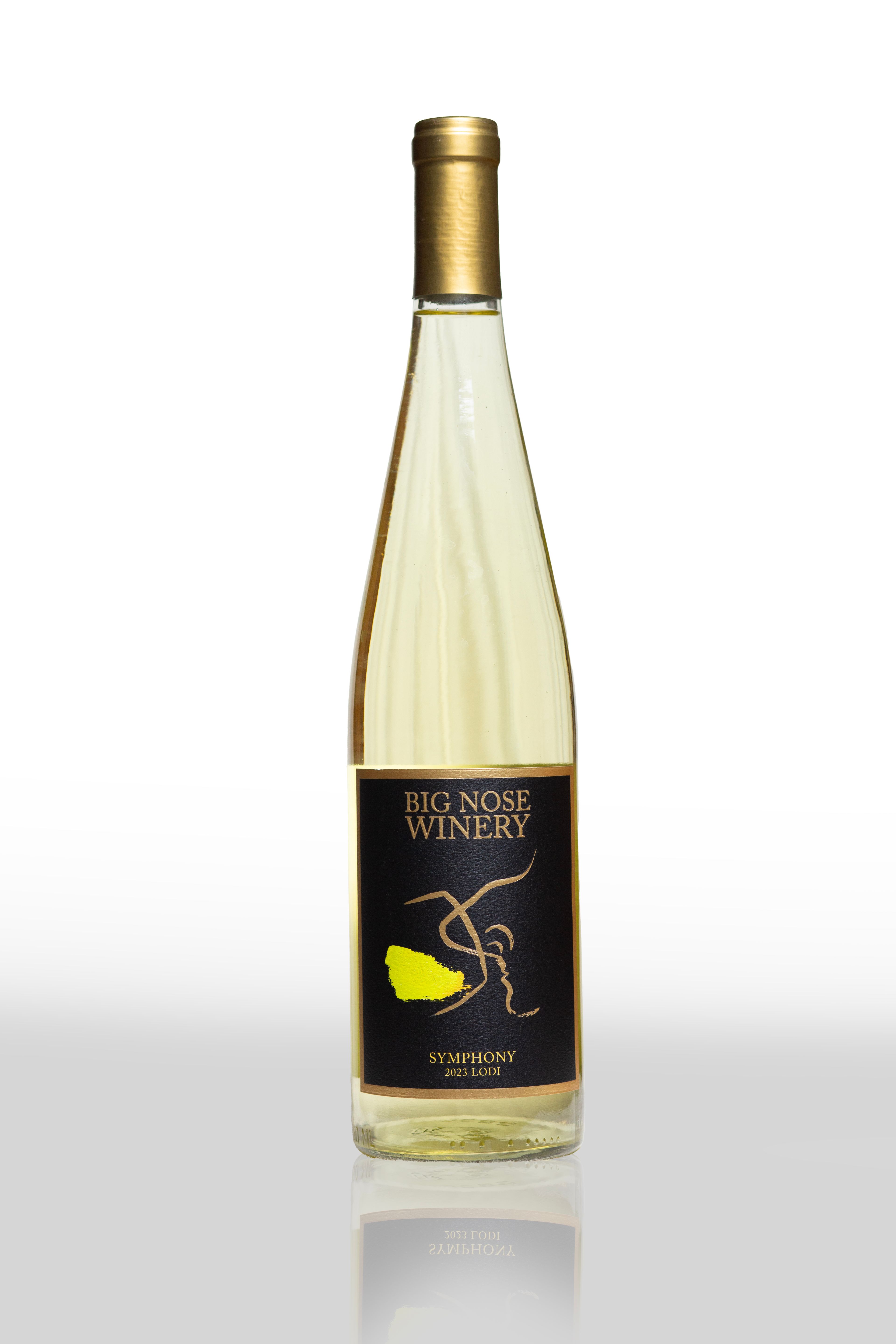 2023 Symphony wine bottle from Big Nose Winery