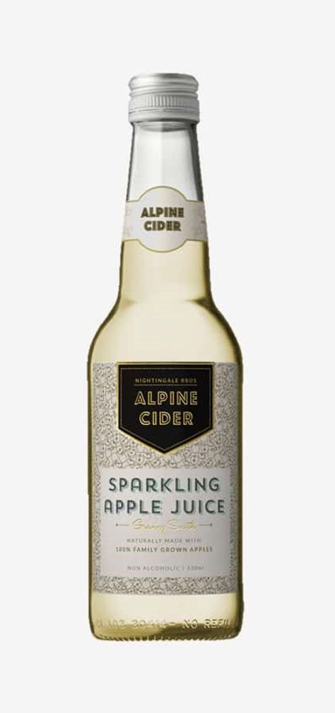 SPARKLING APPLE JUICE BOTTLE