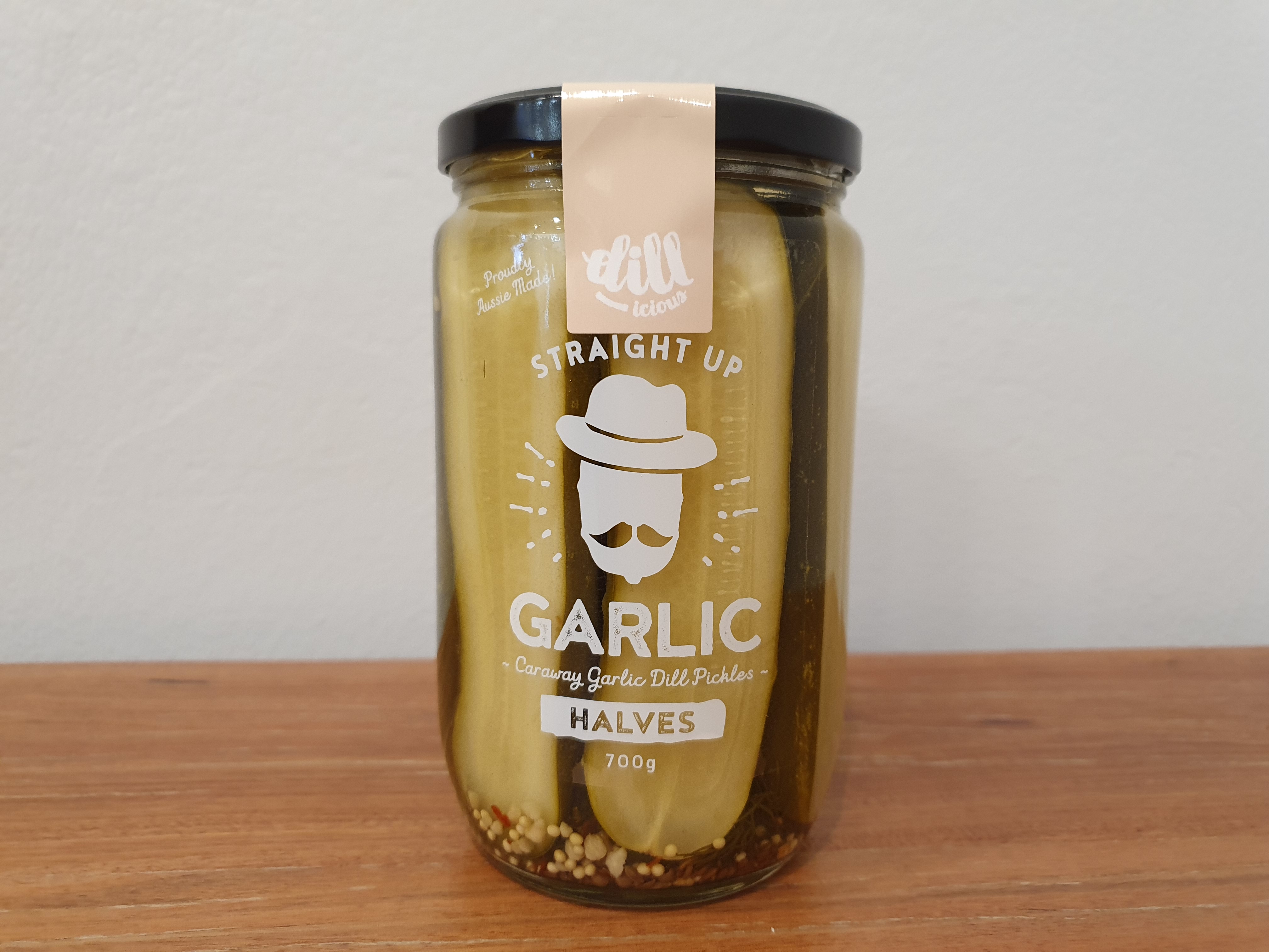 Pickles – Dill-icious (straight up garlic)