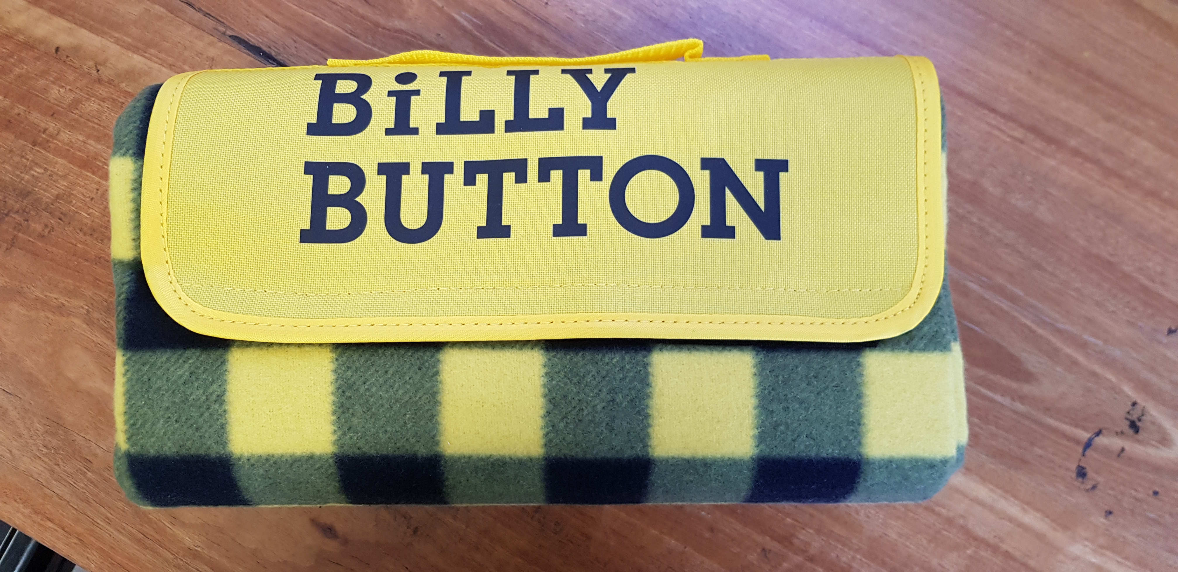 Billy Button Picnic Blanket