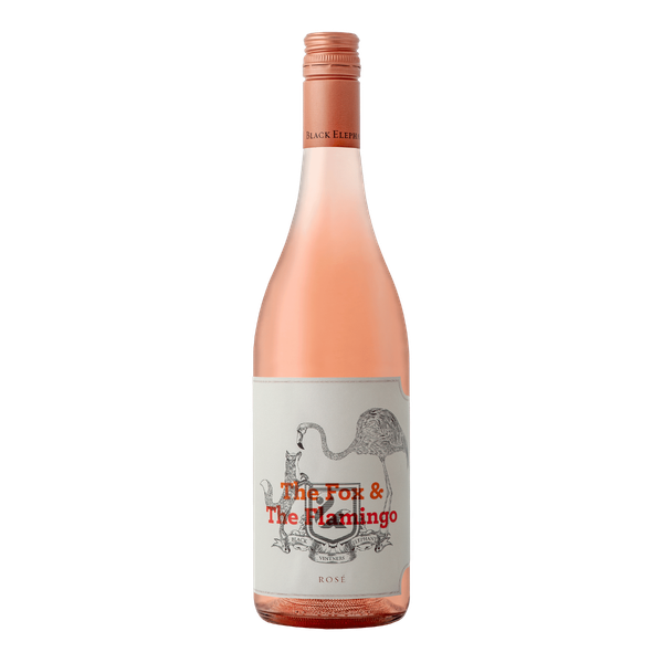 The Fox & The Flamingo Rose 2025 | Black Elephant Vintners