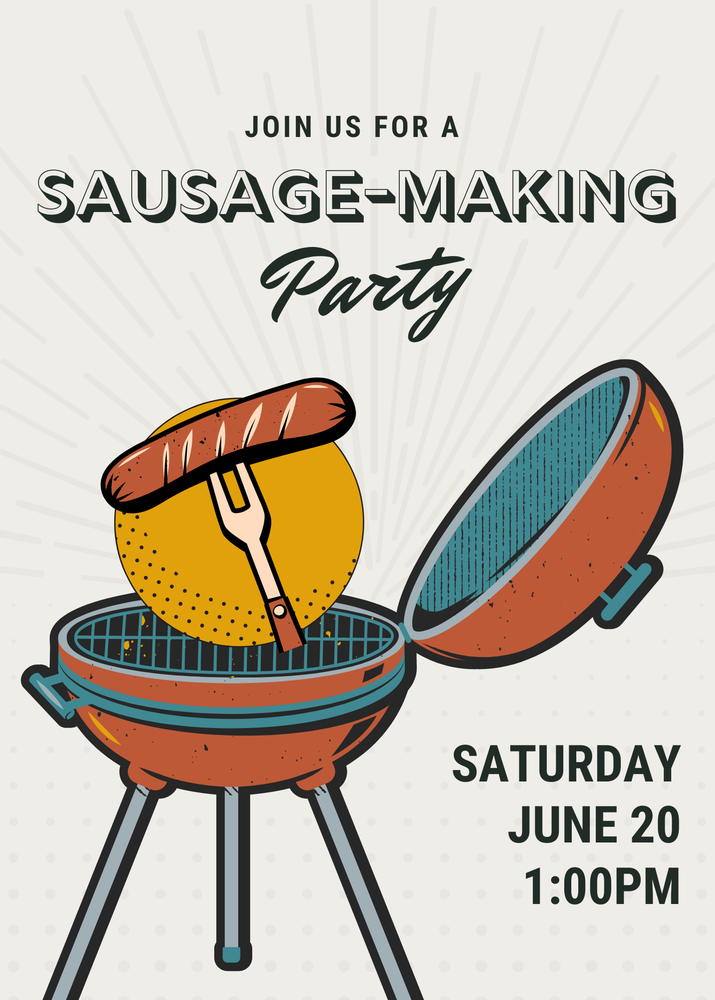 Sausage-Making Party