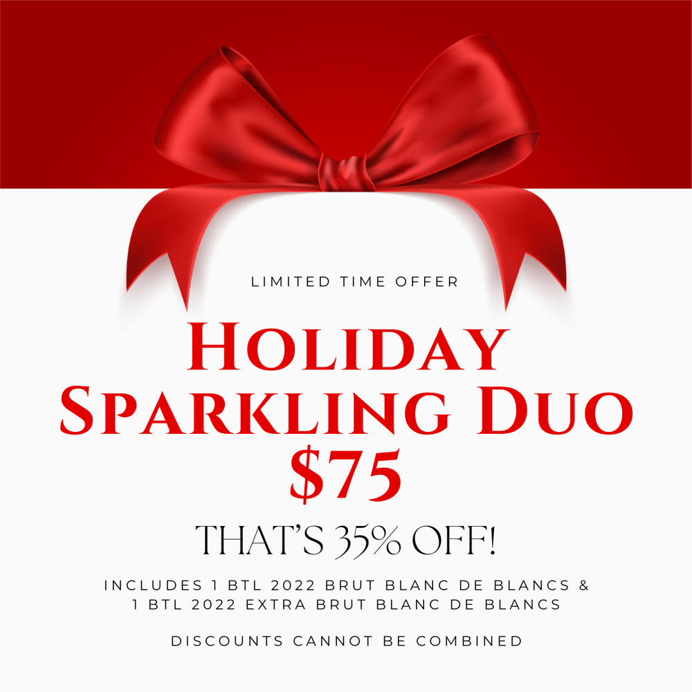 Holiday Sparkling Duo $75