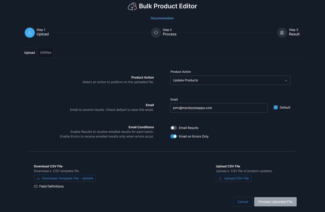 Integrated Commerce7 UI