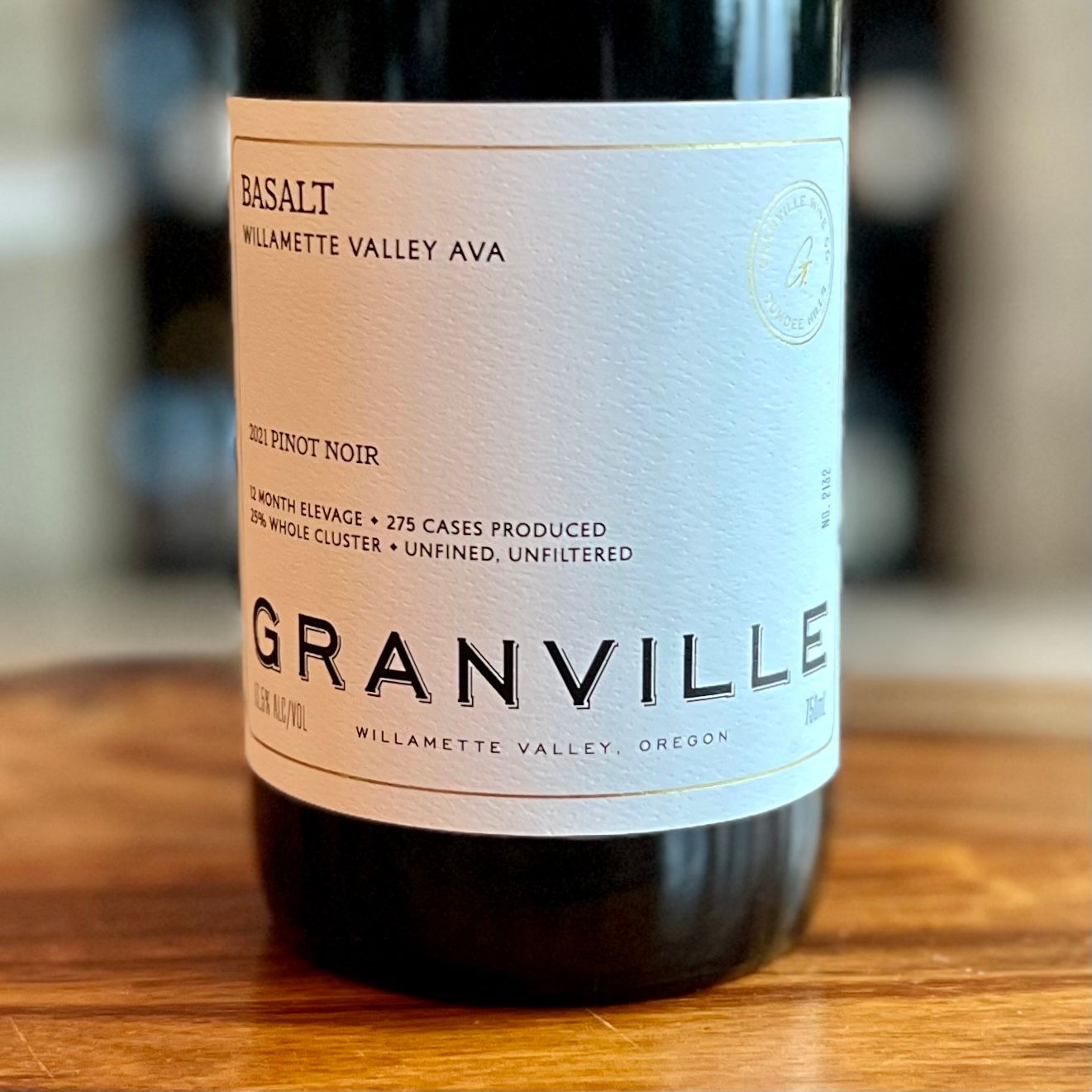 Granville Basalt Willamette Valley Pinot Noir 2021