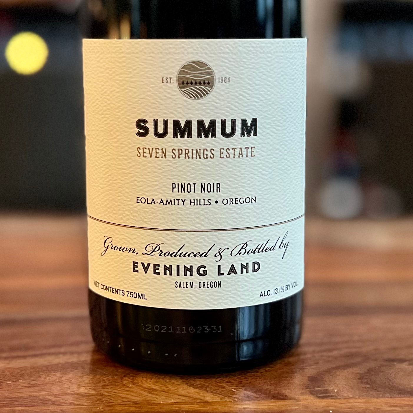 Evening Land Summum Pinot Noir