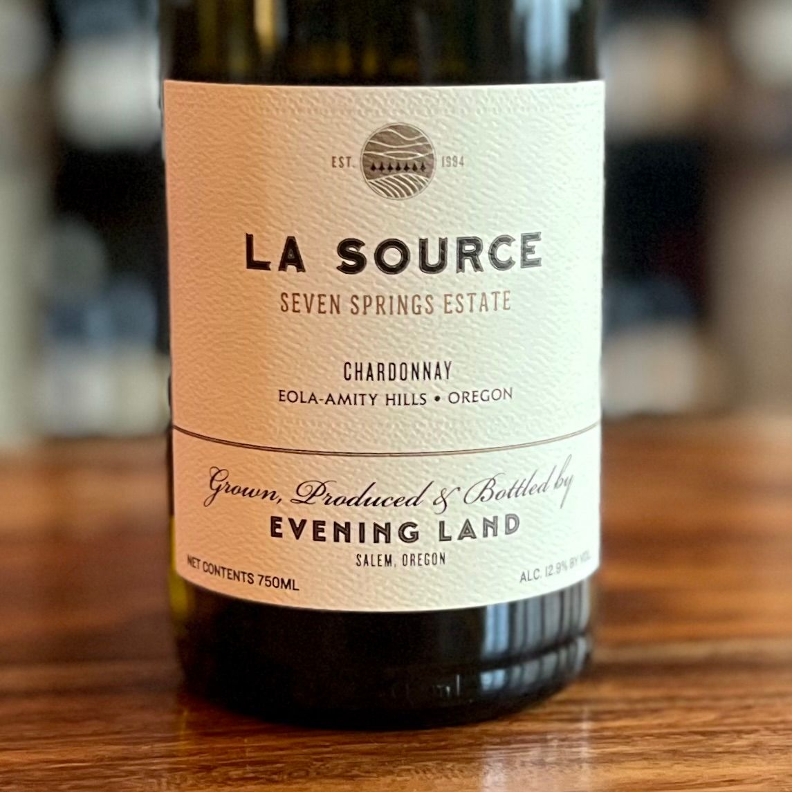 Evening Land La Source Chardonnay Eola Amity Hills