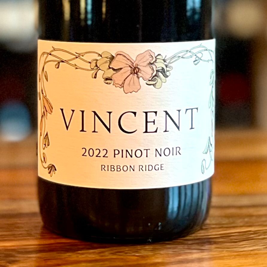 Vincent Ribbon Ridge Pinot Noir 2022