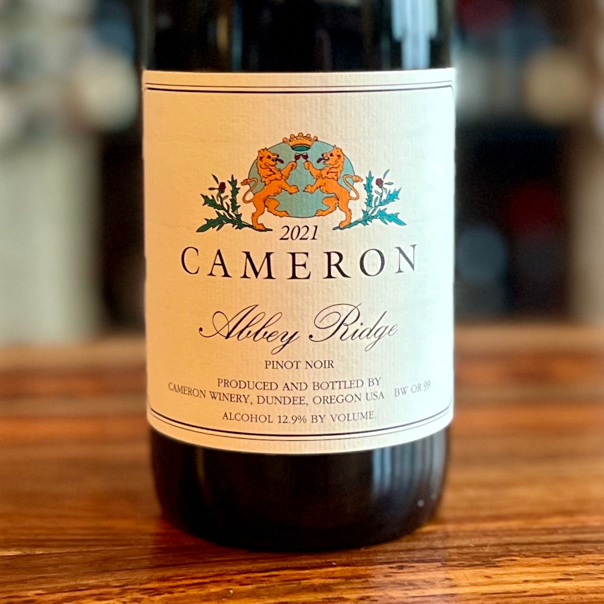Cameron Abbey Ridge Vineyard Dundee Hills Pinot Noir