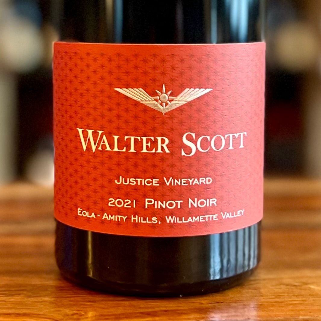 Walter Scott 2021 Justice Vineyard Pinot Noir Eola-Amity Hills