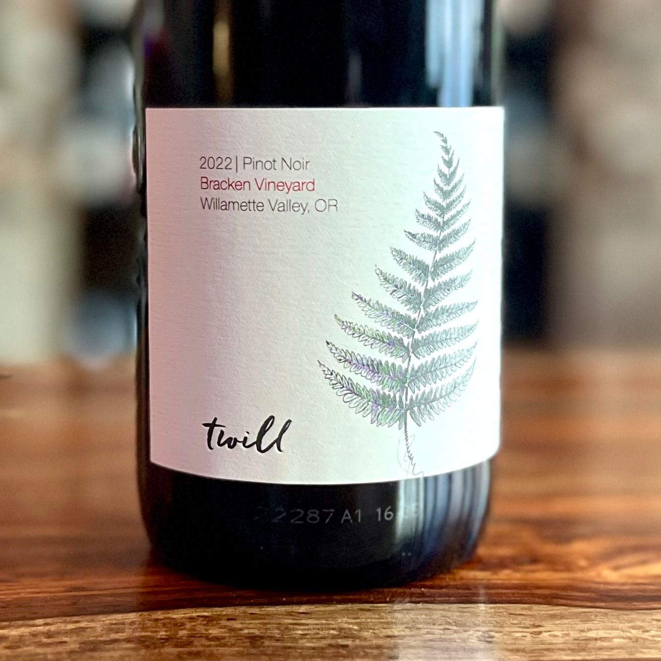 Twill - 2022 - Bracken Vineyard Pinot Noir