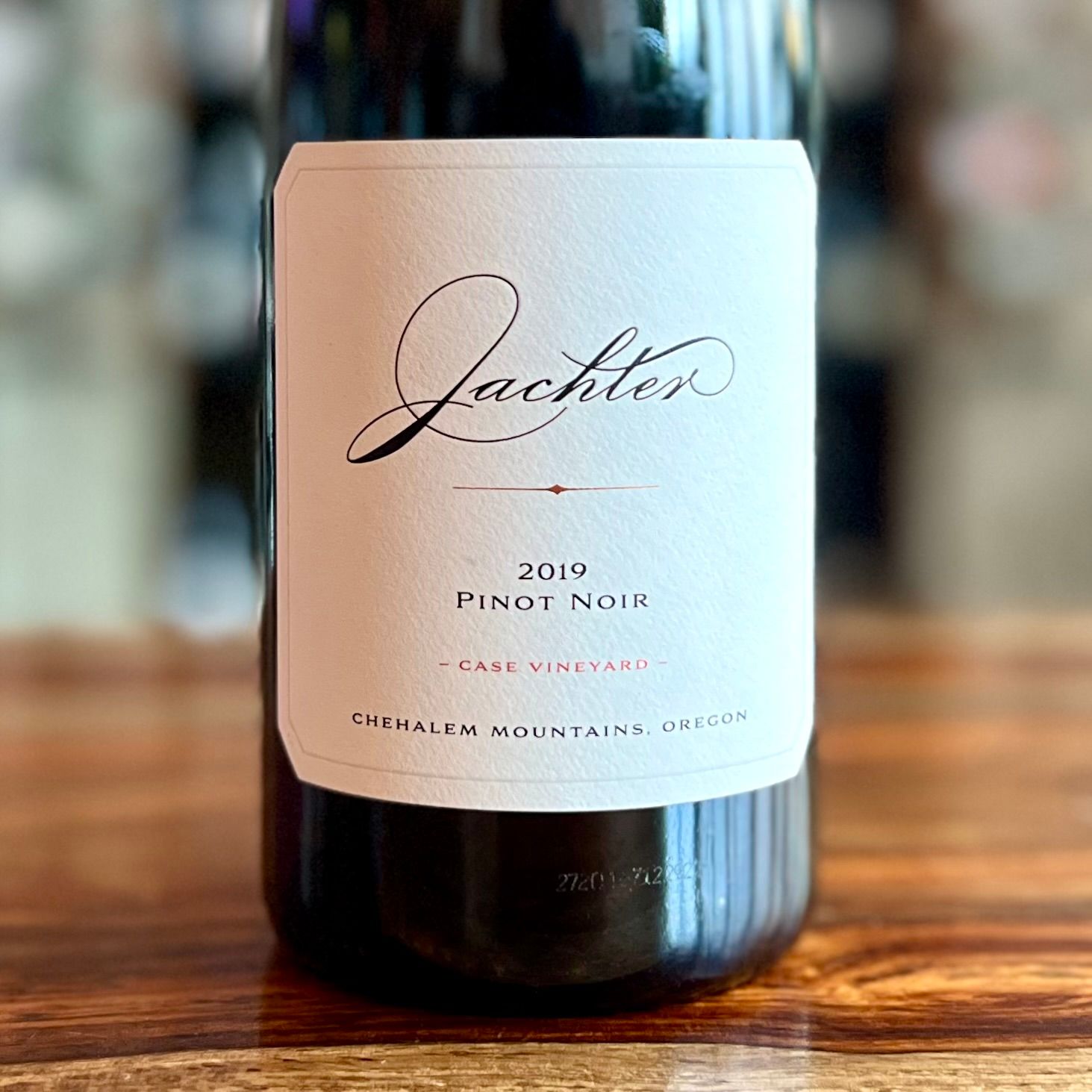 Jachter - 2019 - Case Vineyard Pinot Noir