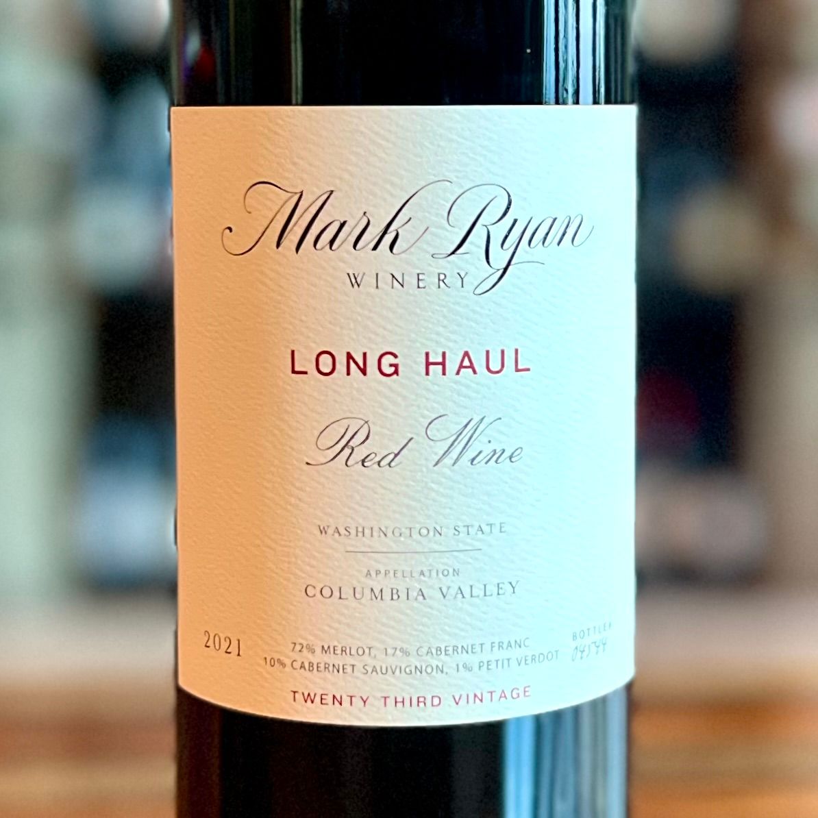 Mark Ryan - 2021 - Long Haul Red Blend
