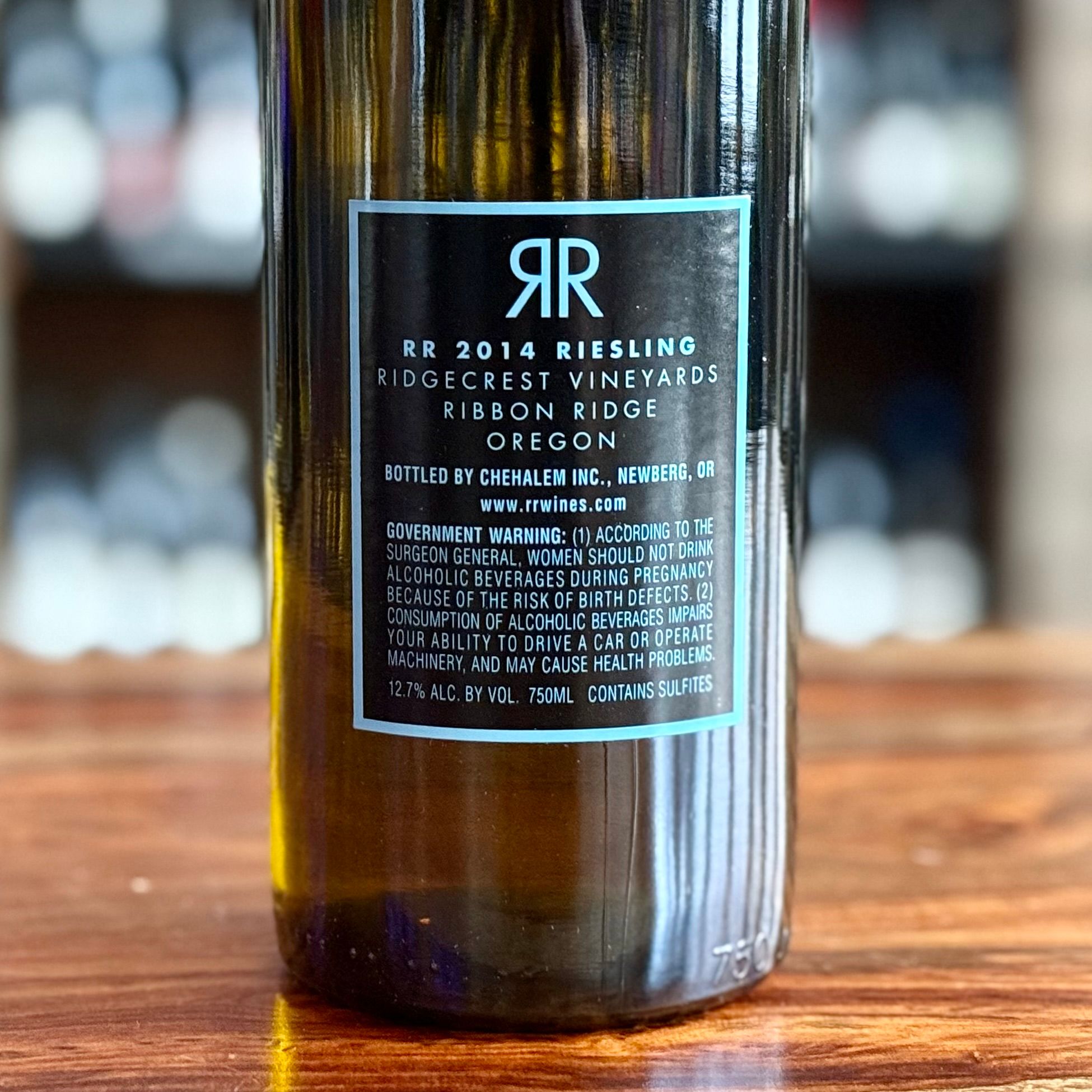 RR 2014 Ridgecrest Vineyard Reserve Riesling