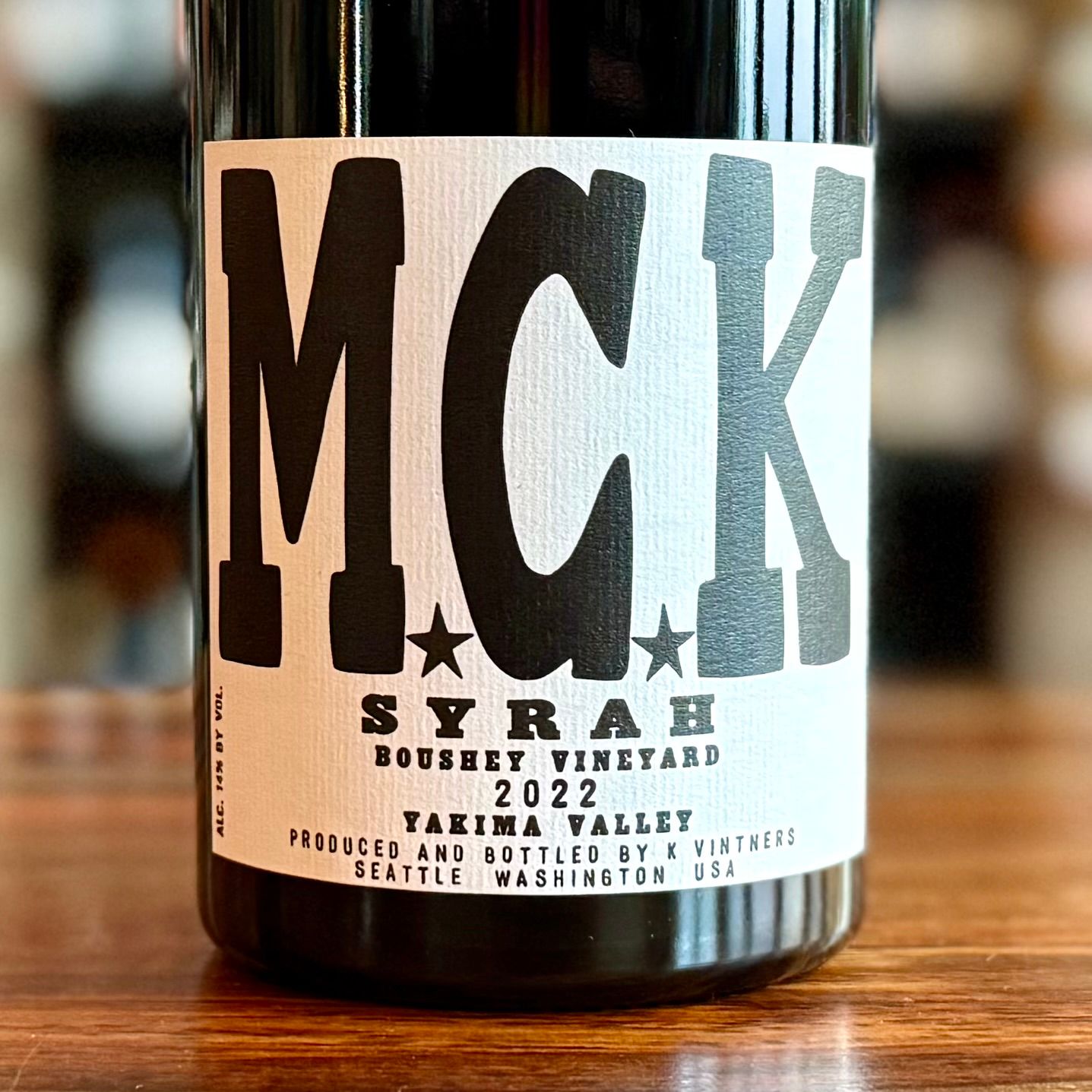 K Vintners - 2022- MCK Syrah