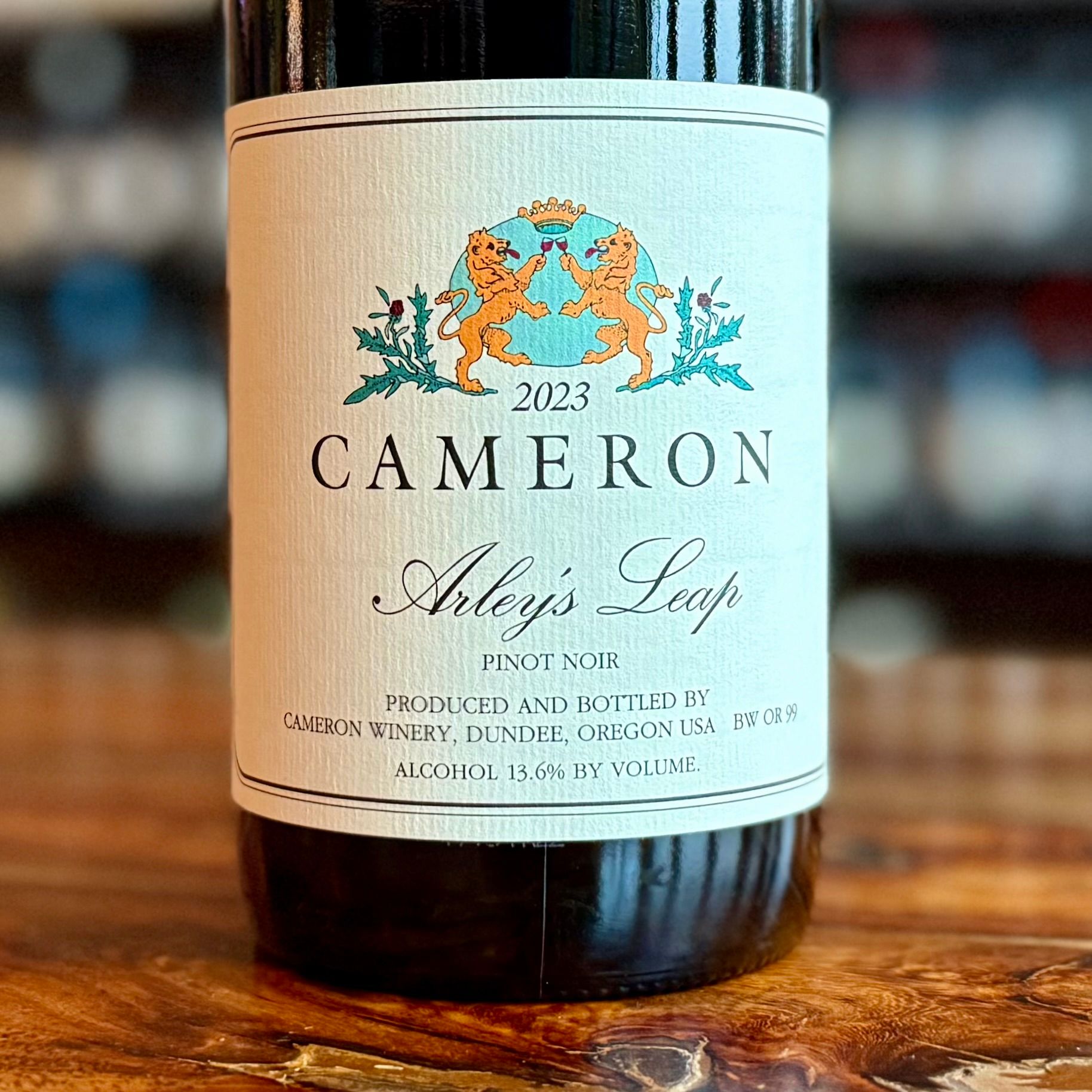 Cameron Arley’s Leap Pinot Noir