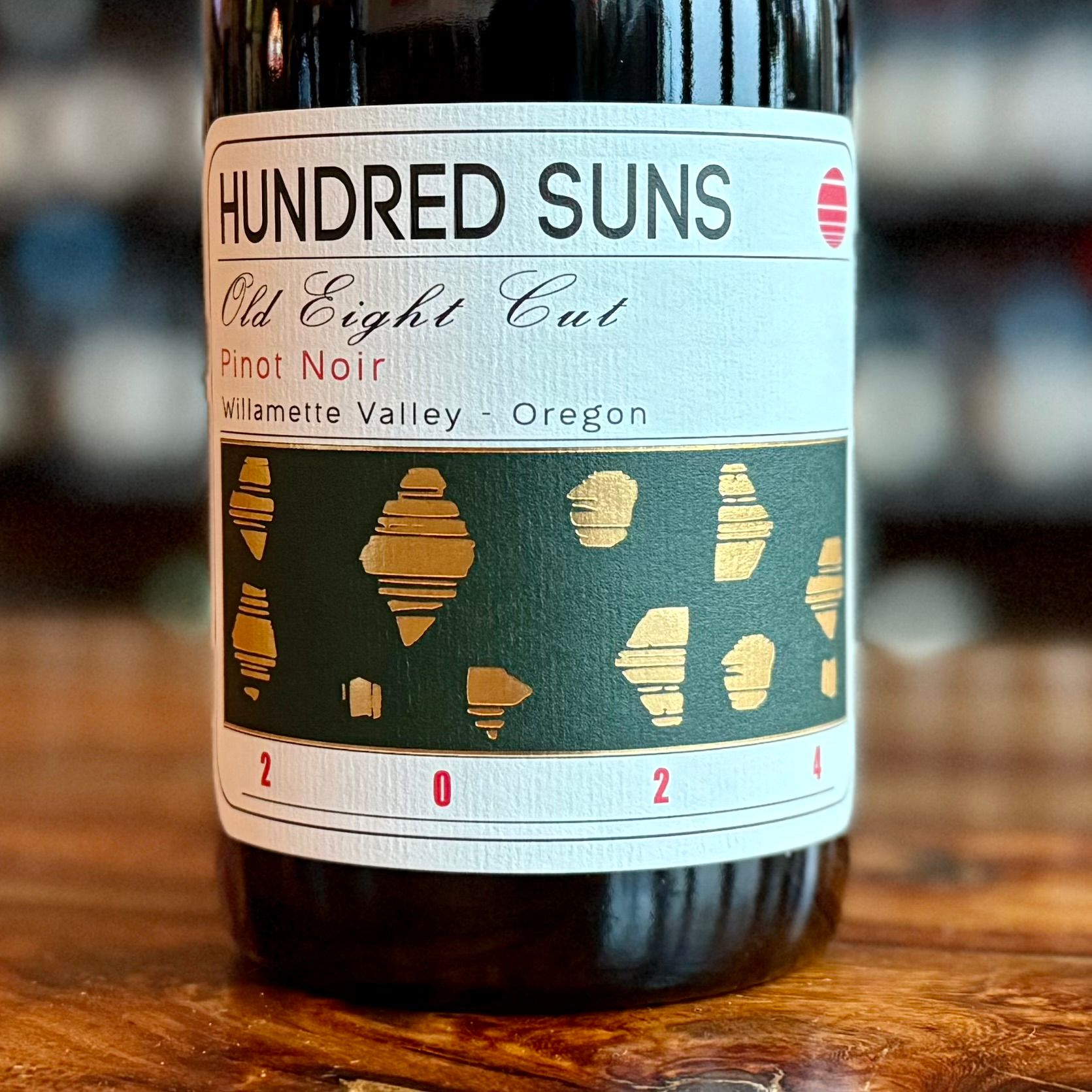 Hundred Suns 2024 Old Eight Cut Pinot Noir