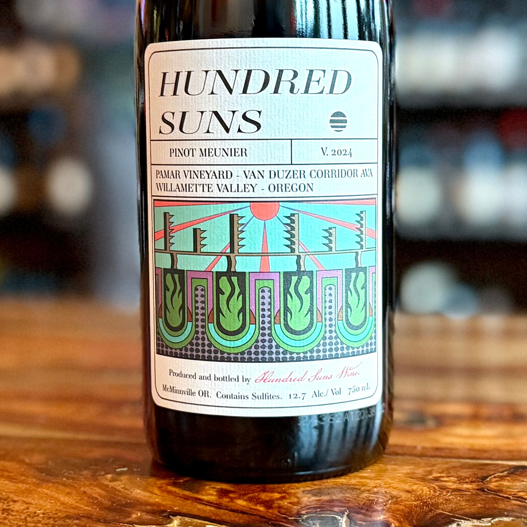 Hundred Suns 2024 Willamette Valley Pinot Meunier