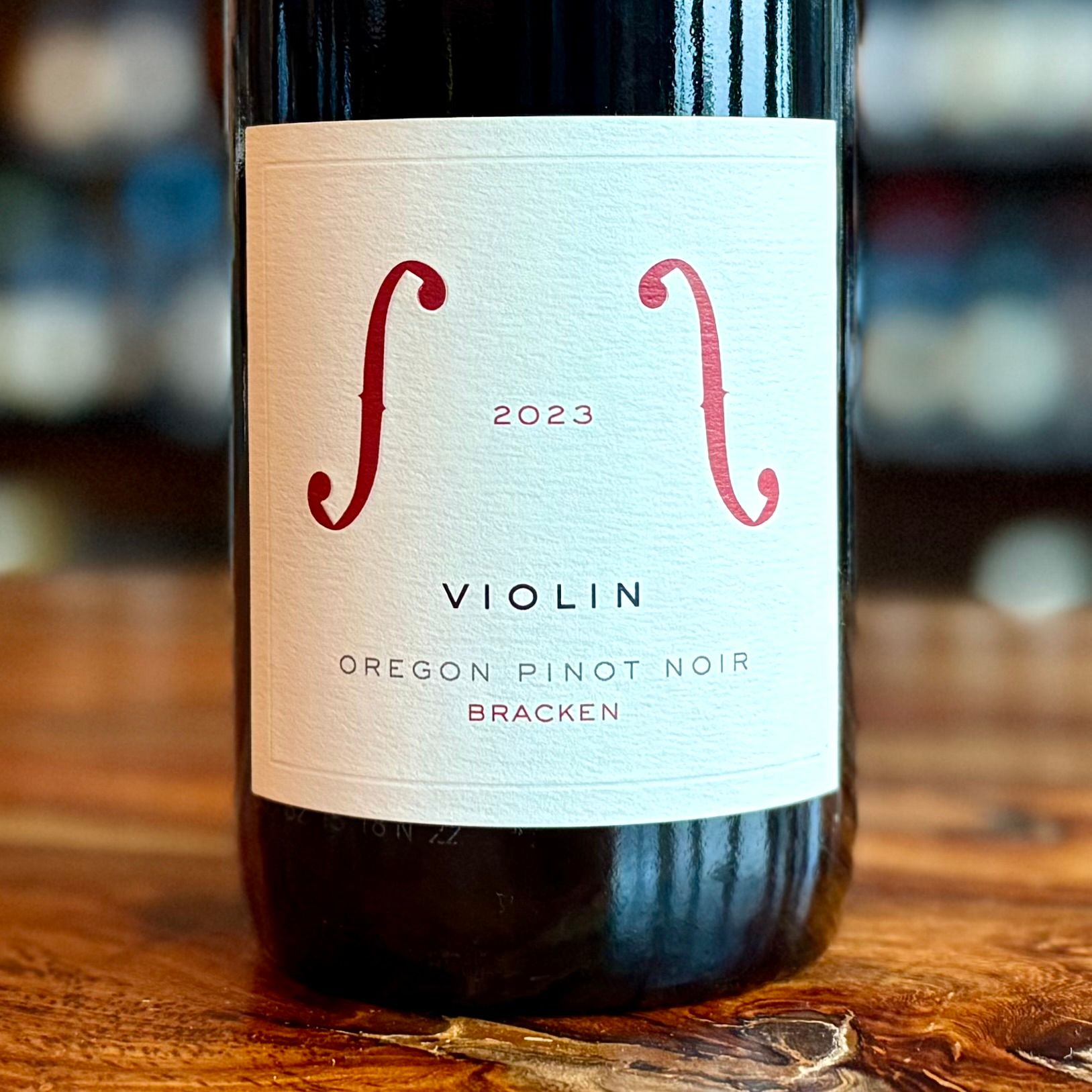 Violin Wines 2023 Bracken Vineyard Pinot Noir