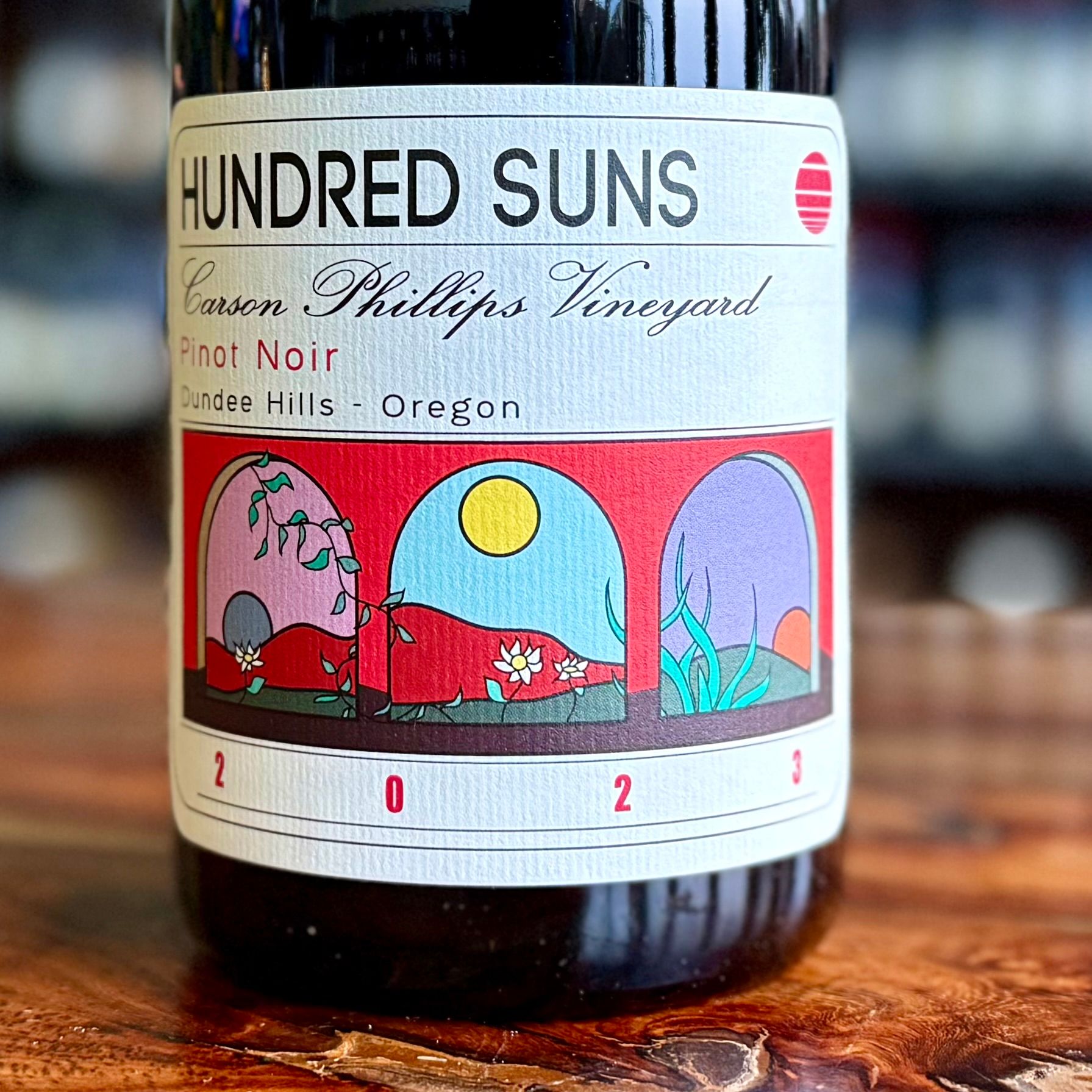 Hundred Suns 2023 Carson Philips Vineyard Pinot Noir