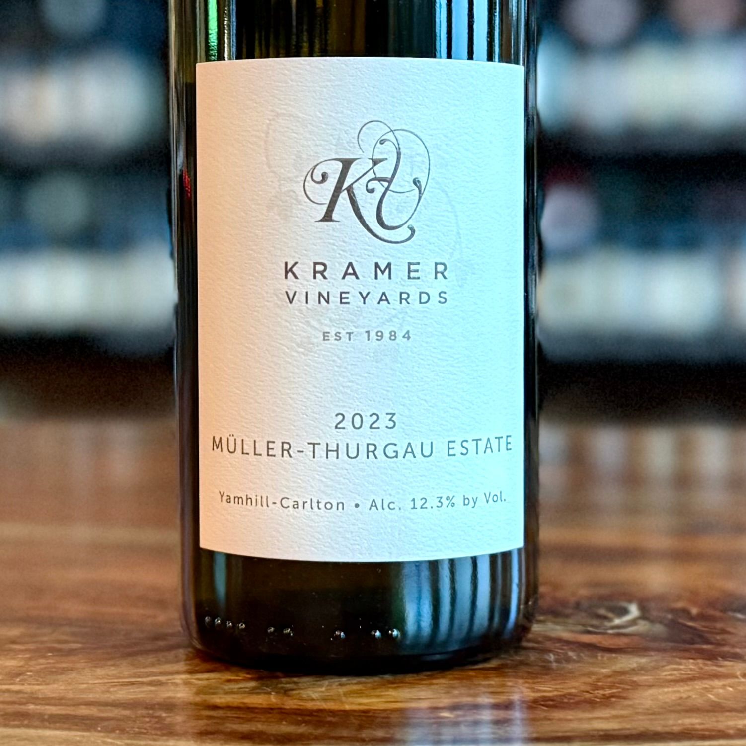 Kramer Vineyards 2023 Müller-Thurgau Estate