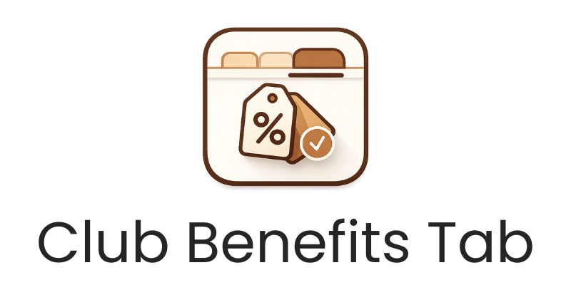 Club Benefits Tab