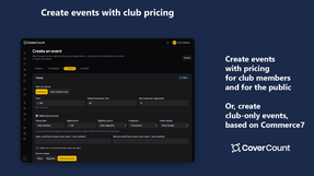Use live Commerce7 data to offer club-member pricing, or create club-only events.