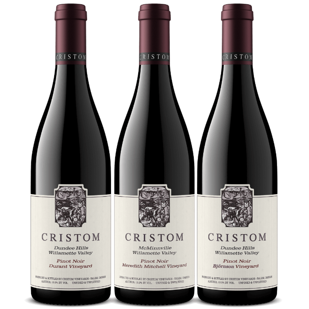 2022 Single Vineyard Grower Pinot Noir Trio | Cristom Vineyards