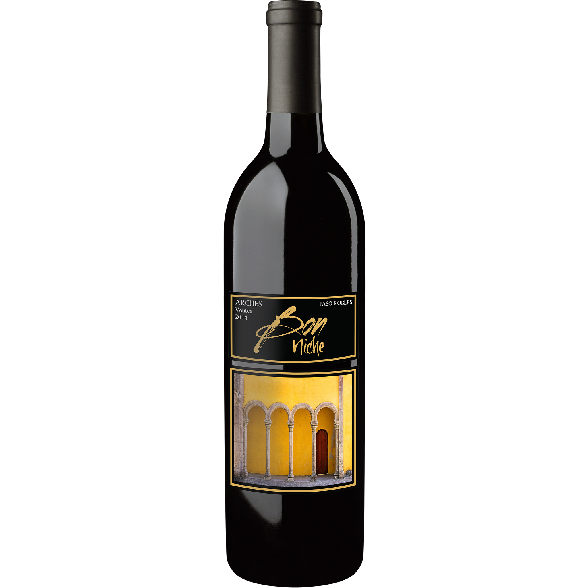 2014 Bordeaux Style Blend “Arches” bottle
