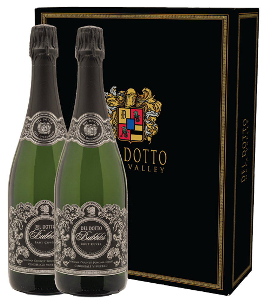 2012 and 2013 Bubbles Late Disgorged 2 Pack in Gift Box