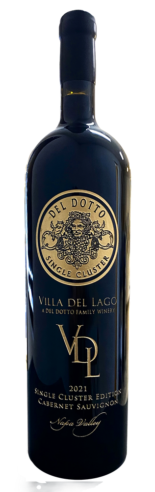2021 Villa Del Lago Single Cluster Cabernet Sauvignon Etched 1.5L with Wood Box