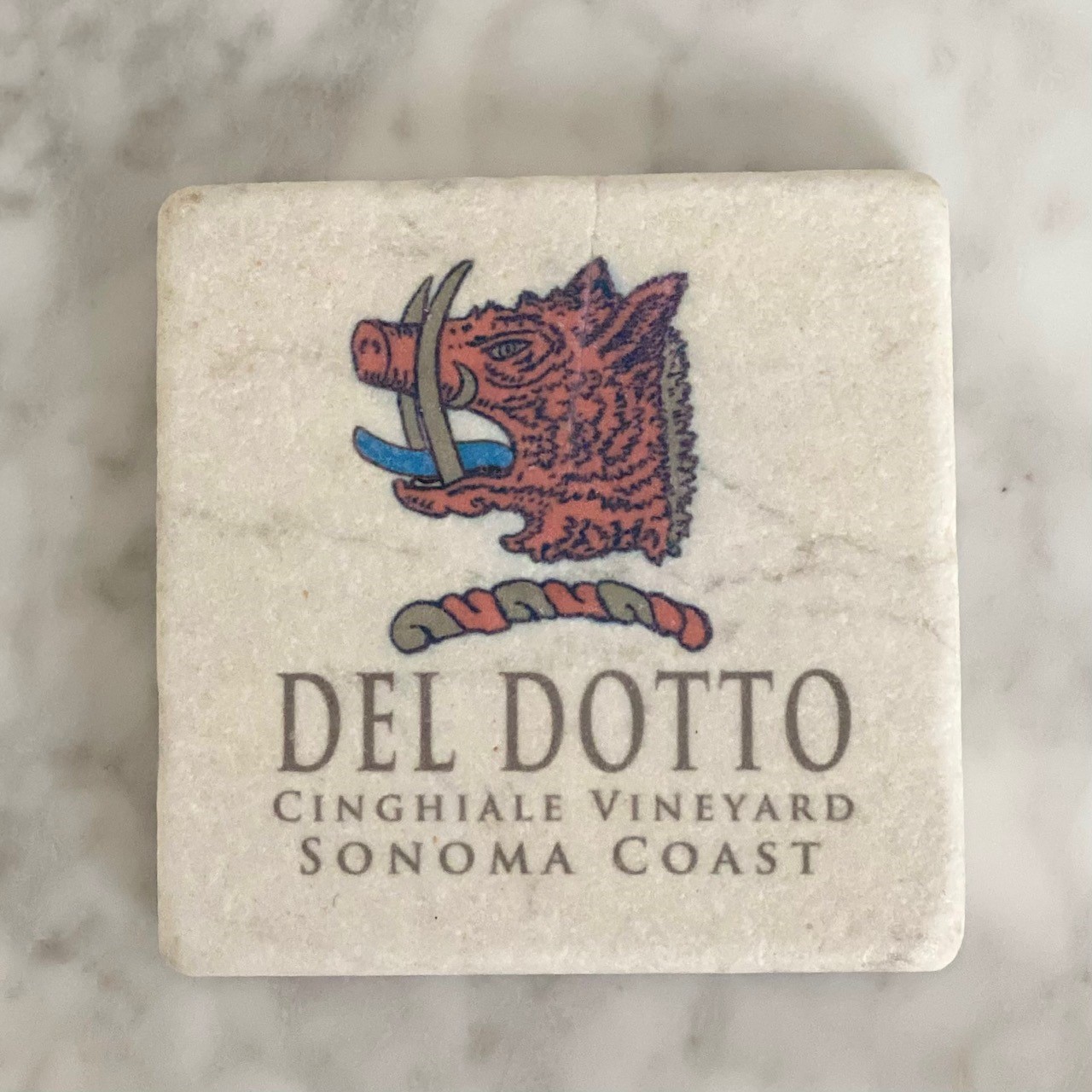 Coaster Marble Cinghiale