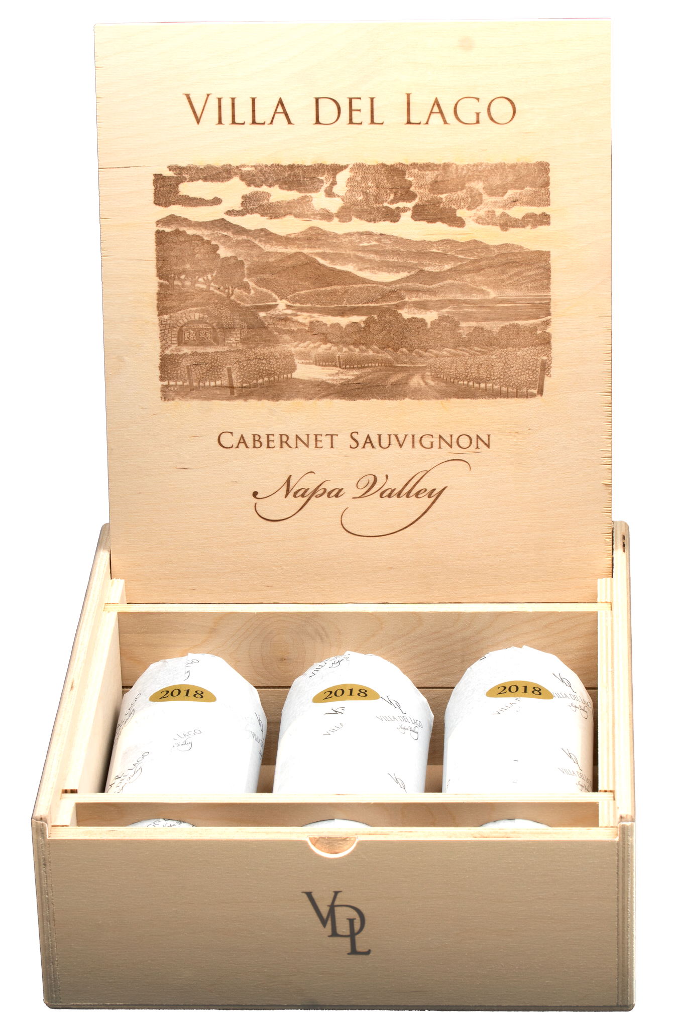 2021 Villa Del Lago Cabernet Sauvignon 3 Pack