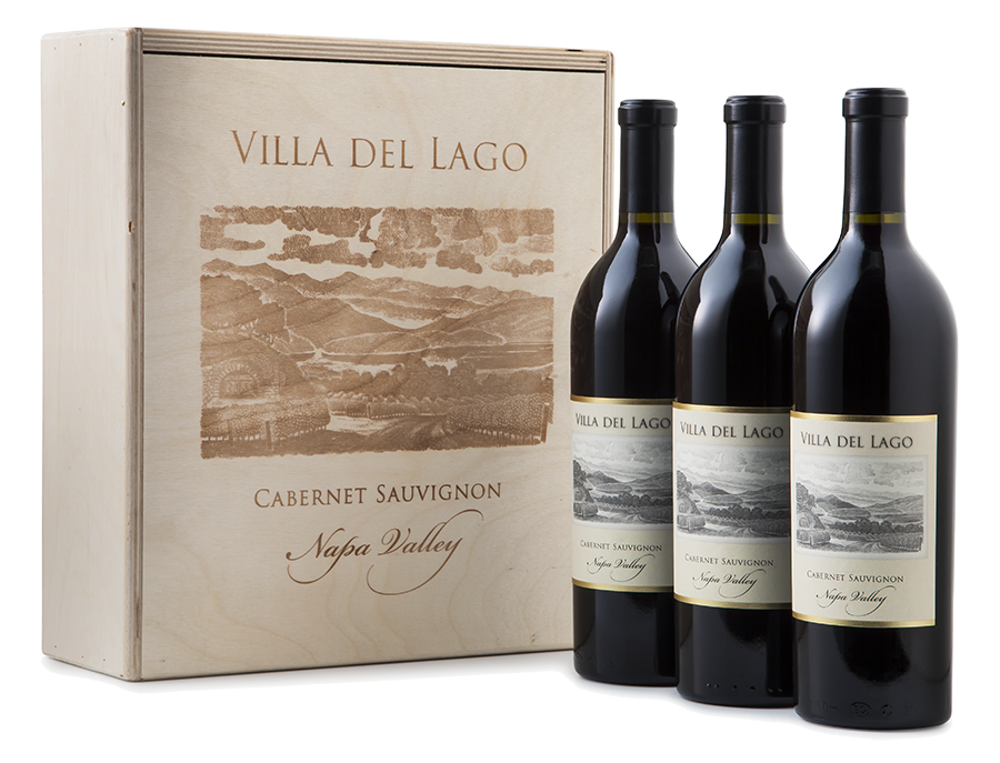 2024 Villa Del Lago Cabernet Sauvignon 3 Pack