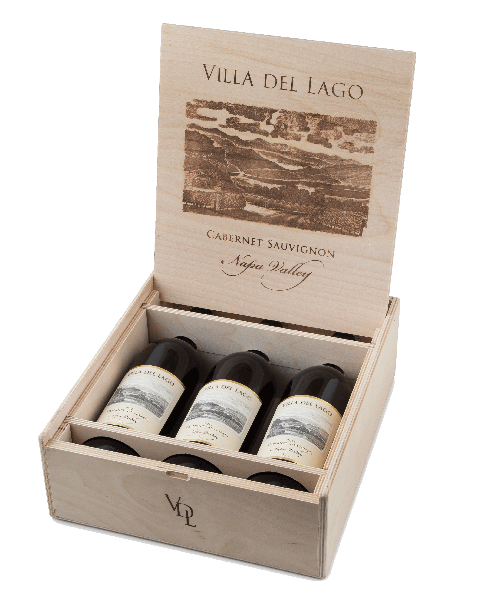 2021 Villa Del Lago Cabernet Sauvignon 3 Pack