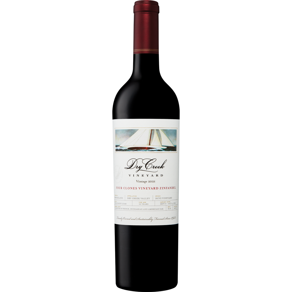 Bourbon Valley 24年 750ml 限定5000本 2021 Four Clones Vineyard Zinfandel | Shop Red Wine | Dry Creek