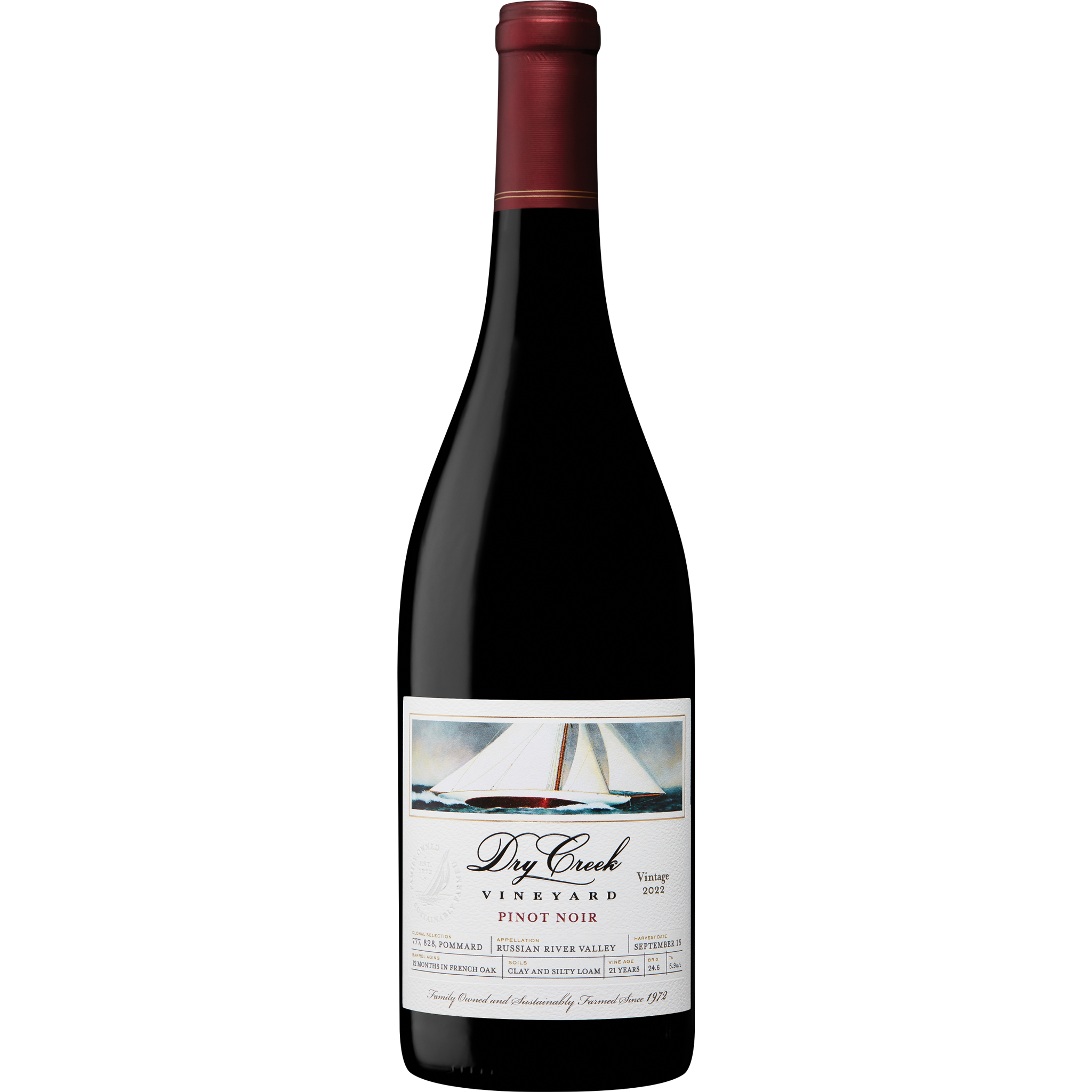 2022 Pinot Noir | Elegant & Complex Wine Dry Creek Vineyard | Dry