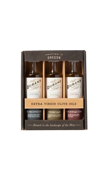 Extra Virgin Olive Oil Trio Box | Durant at Red Ridge Farms
