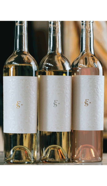 Mother’s Day White Wine and Rose Gift Set
