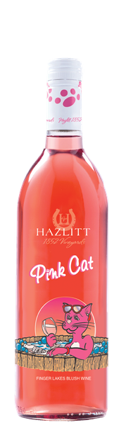 Pink Cat 750ml | Sweet Blush Wine | Hazlitt 1852 Vineyards